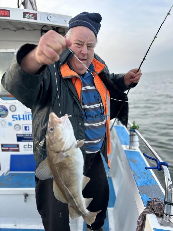 3 lb 3 oz Cod by Barry.