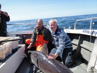 300 lb Porbeagle by Rupert Drury.