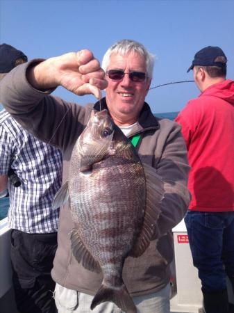 4 lb Black Sea Bream by Dave Borton