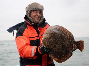 13 lb 10 oz Turbot by Jezz Hanham