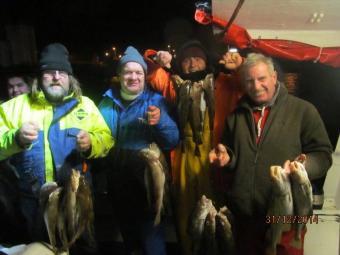 2 lb 5 oz Cod by New years eve party