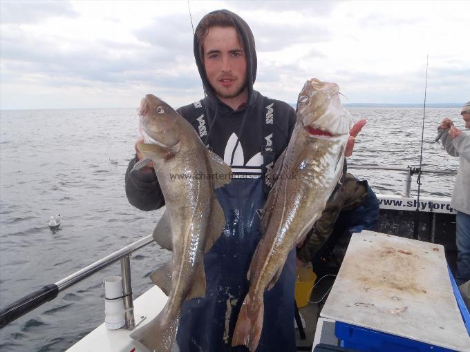 5 lb 15 oz Cod by Fergus Powell.