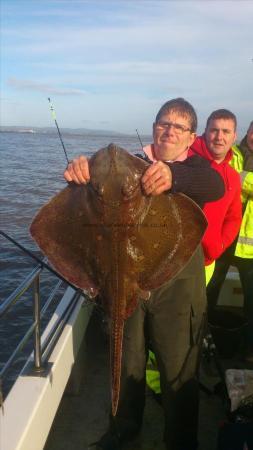 15 lb 8 oz Blonde Ray by pete davey
