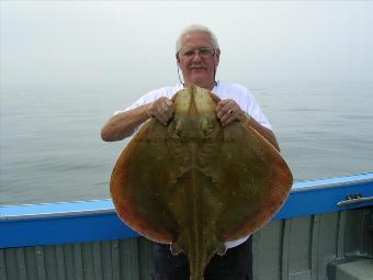 27 lb 4 oz Blonde Ray by Arthur Brown