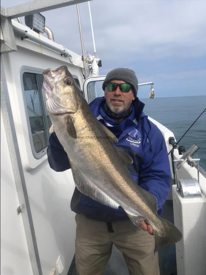 15 lb 3 oz Pollock by Unknown