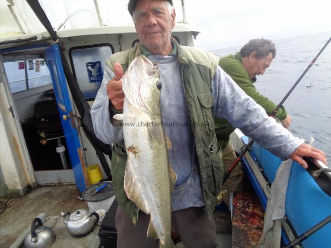 9 lb Pollock by on off many caught by jeff