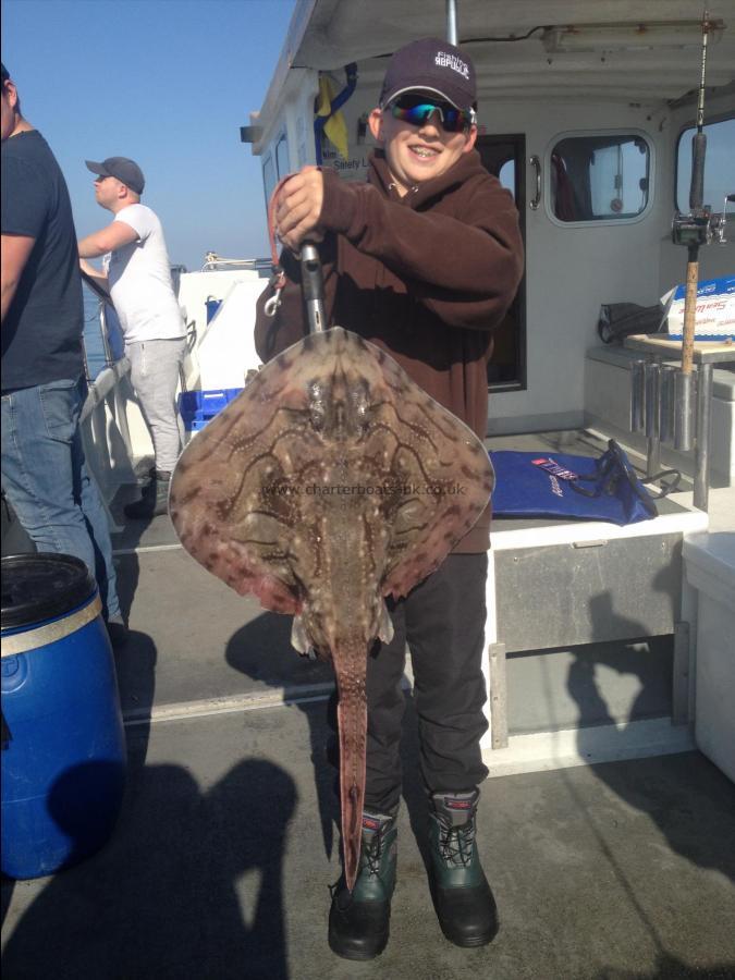 12 lb 4 oz Undulate Ray by Luke