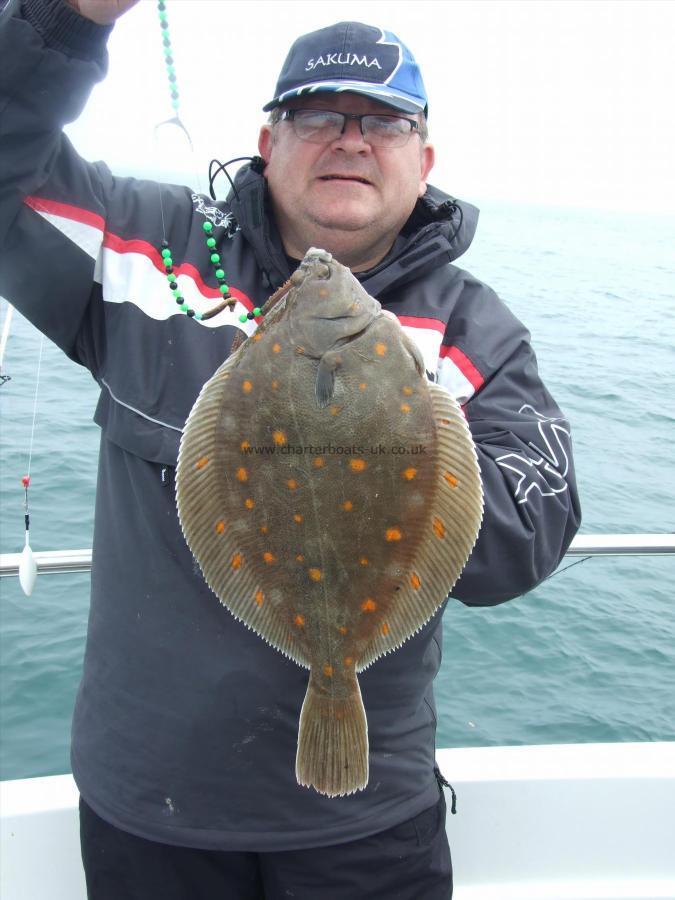 3 lb 12 oz Plaice by Stephan Attwood