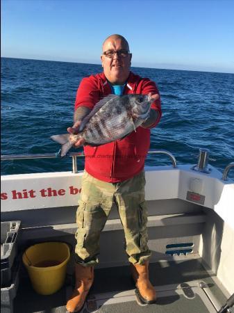 3 lb 14 oz Black Sea Bream by Jay