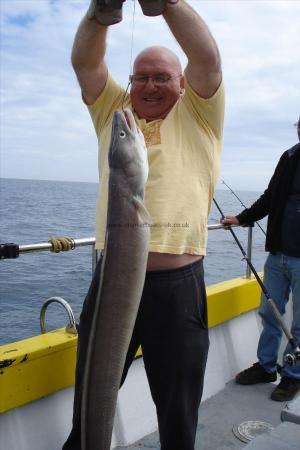 42 lb Conger Eel by Jim