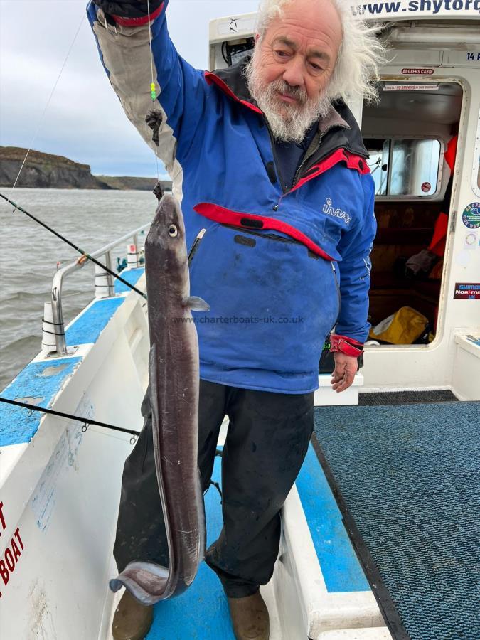 4 lb 4 oz Conger Eel by Simon.