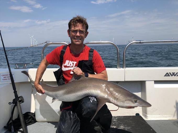 52 lb 4 oz Tope by Ray Crowe