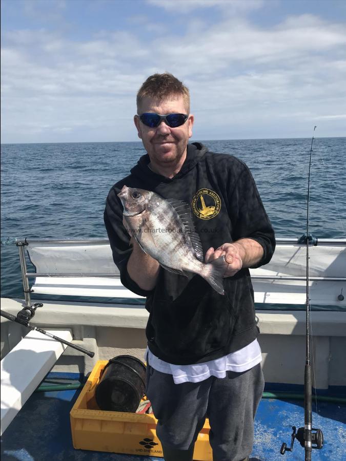 2 lb 4 oz Black Sea Bream by Steve