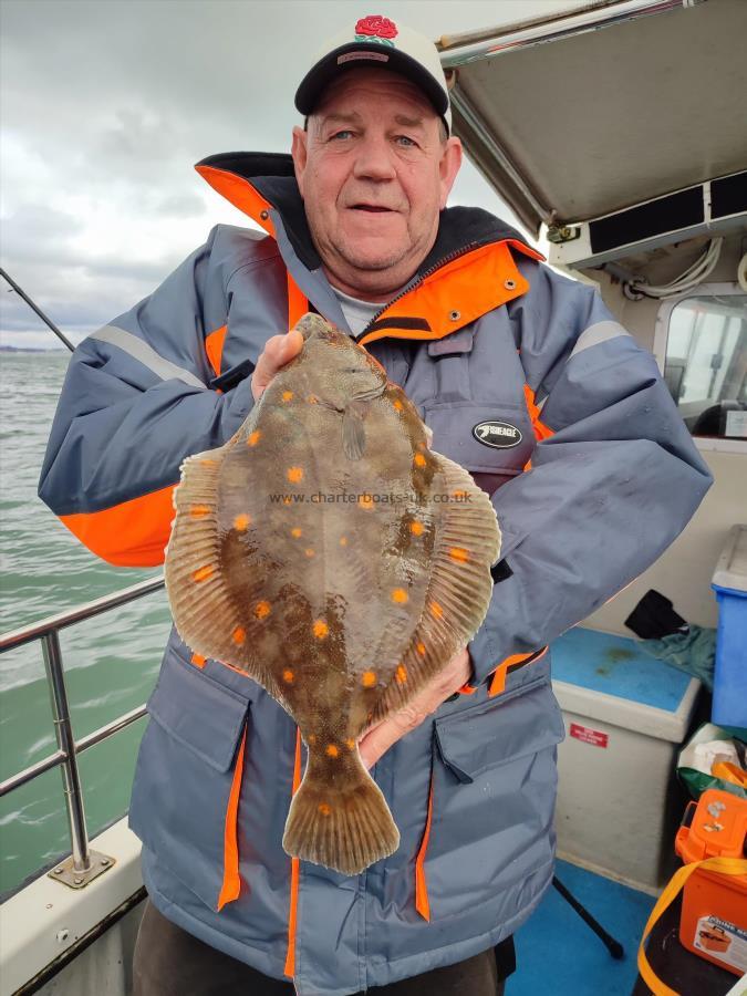 2 lb 11 oz Plaice by Tony