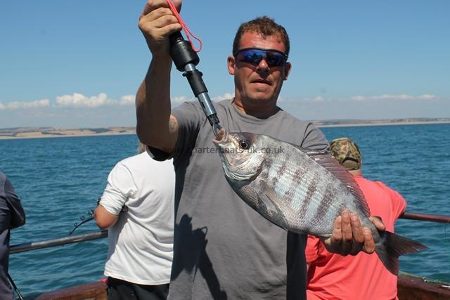 5 lb 1 oz Black Sea Bream by Hayden Pople