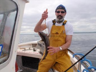 4 lb Cod by Derek Wiggins from Leeds.