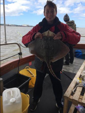 7 lb 6 oz Thornback Ray by Josh