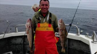 4 lb Cod by Neil from South Shields.