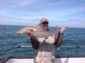 22 lb 5 oz Starry Smooth-hound by Peter Hamilton-Tangler