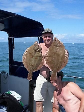 5 lb Plaice by skipper