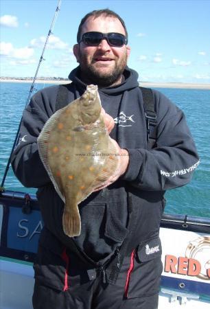 1 lb 12 oz Plaice by Terry Hickman