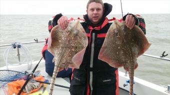 12 lb Thornback Ray by Dan Paton