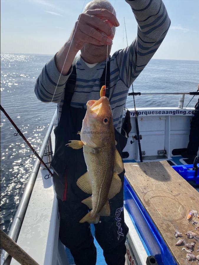 4 lb 4 oz Cod by Paul.