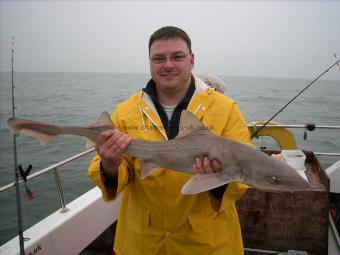 10 lb 3 oz Starry Smooth-hound by Scott Hughes