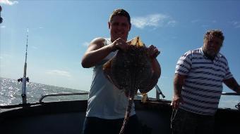 7 lb 9 oz Thornback Ray by Luke