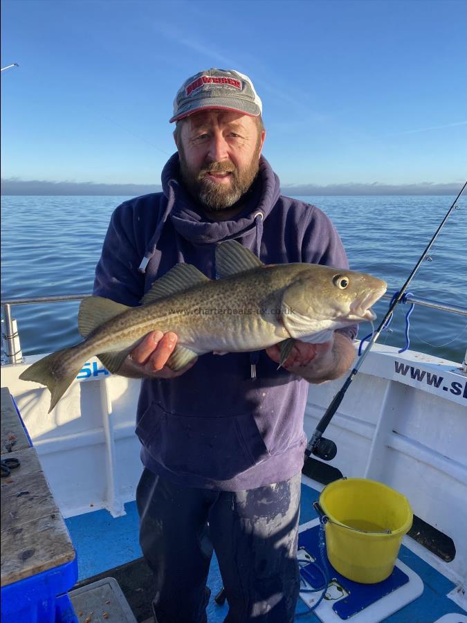 4 lb 1 oz Cod by Simon England.