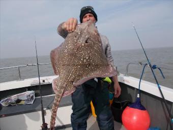 15 lb 8 oz Thornback Ray by John Porter