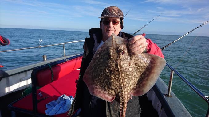 6 lb 3 oz Thornback Ray by Al from London