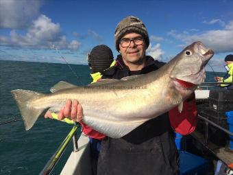 15 lb 4 oz Pollock by Andy Wray