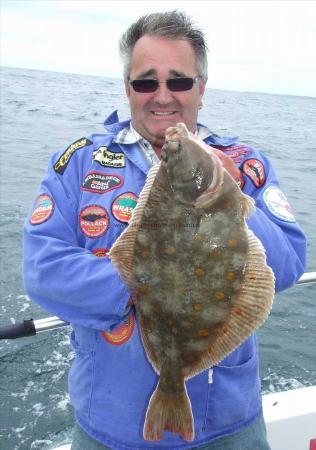 5 lb 2 oz Plaice by David Trevarthen