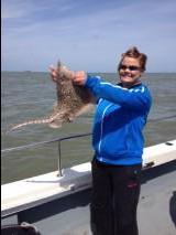 6 lb Thornback Ray by steven macleod