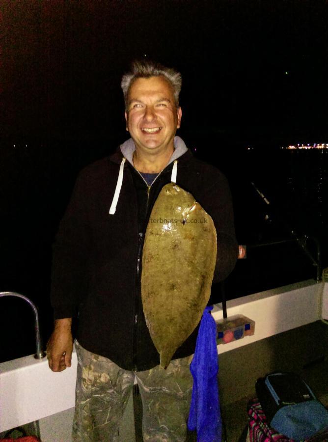 2 lb 4 oz Sole (Common) by Dave Colclough