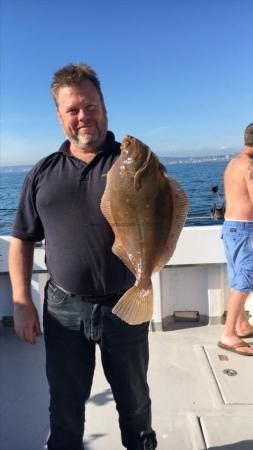 3 lb 6 oz Plaice by Unknown