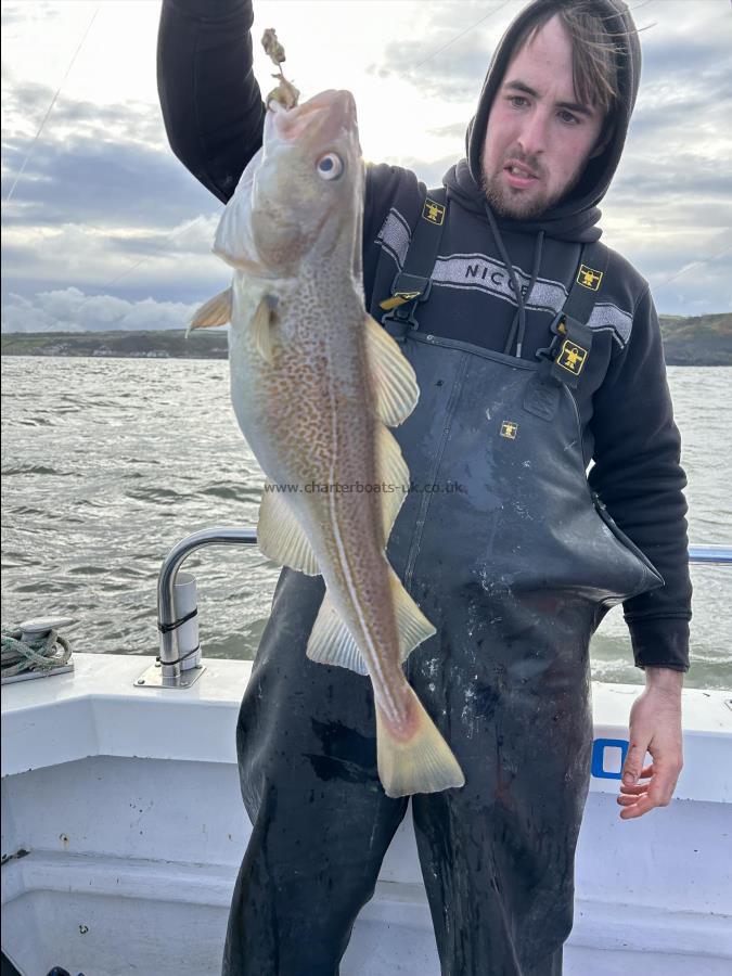 4 lb 8 oz Cod by Fergus.