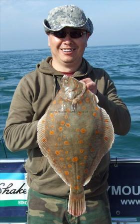 7 lb 6 oz Plaice by Kim Lum