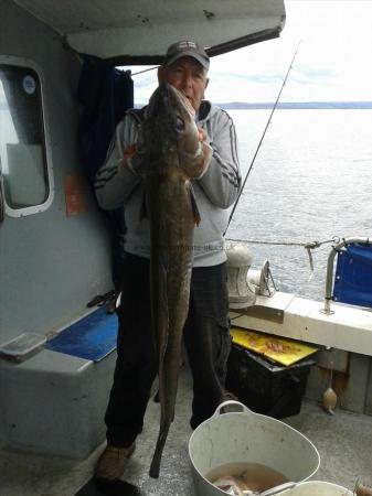 38 lb 3 oz Ling by Unknown