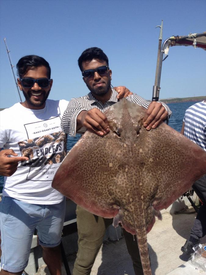 12 lb 8 oz Thornback Ray by Joe