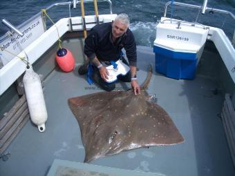 188 lb Common Skate by Garry Mortimer