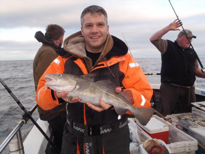 3 lb 2 oz Cod by Martin Catley.