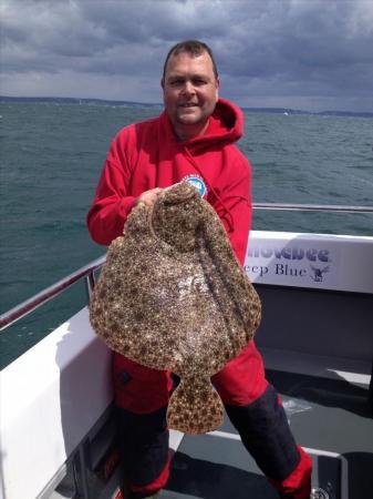 16 lb 12 oz Turbot by Lloyd Rush