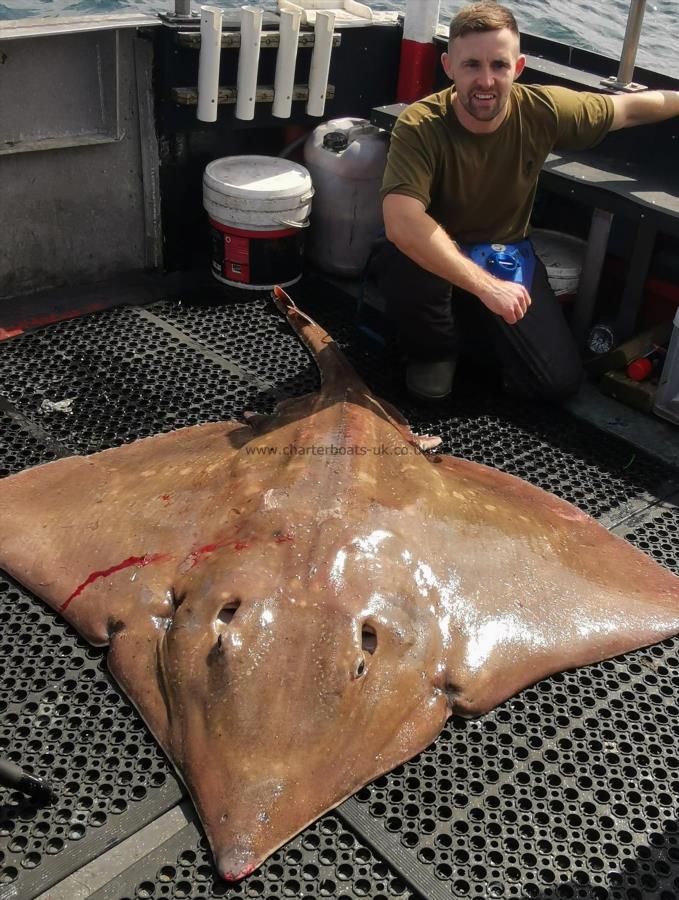 188 lb Common Skate by james (alien carp!)