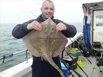 10 lb 12 oz Thornback Ray by Tony