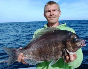 5 lb 2 oz Black Sea Bream by Brett Gladwinfield