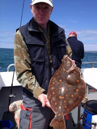 4 lb 11 oz Plaice by Russ Chaman