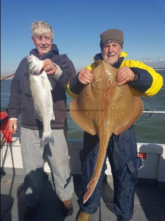 4 lb 8 oz Bass by Phill south  Wales Police