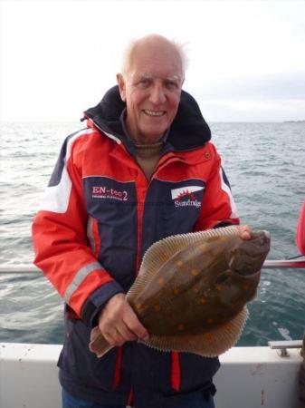 3 lb 12 oz Plaice by Norman Parker